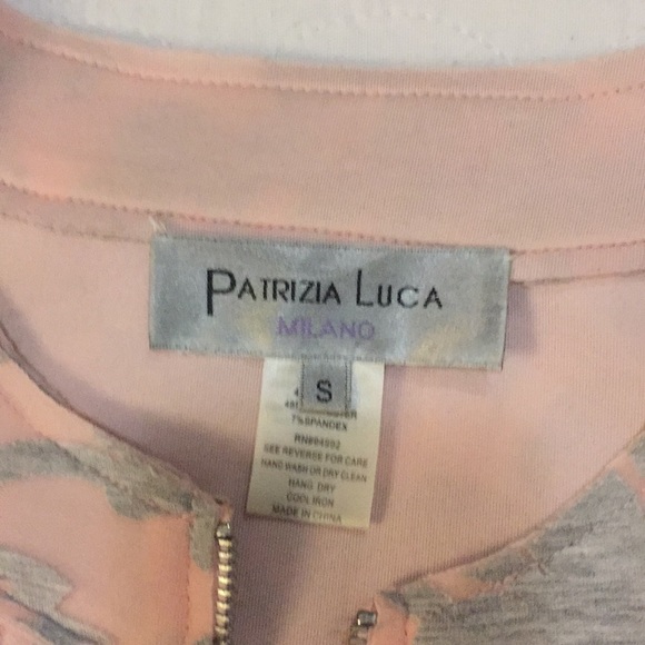 Patrizia Luca pink & grey top - Picture 7 of 7